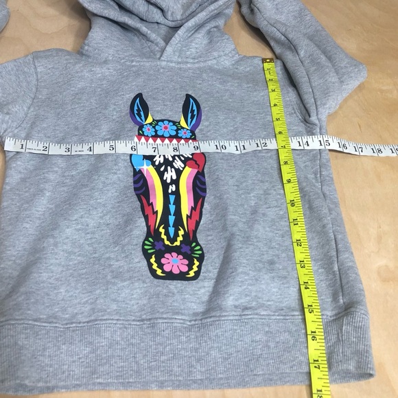 Get The Gallop Graphic Hoodie Girls 5/6 Years Old. - Picture 10 of 11